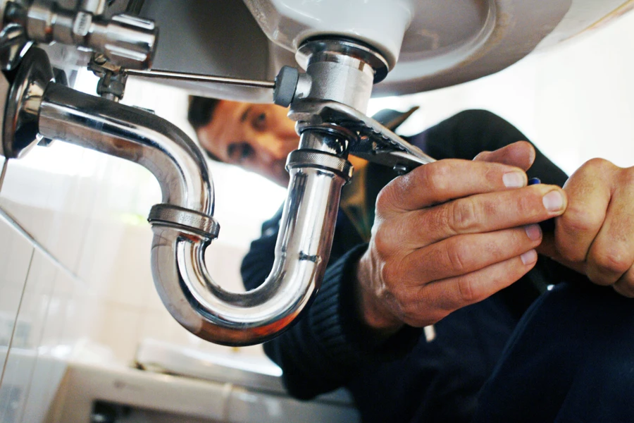 Reliable plumbing services in Kenosha, WI Our plumbing services at work in Kenosha, WI